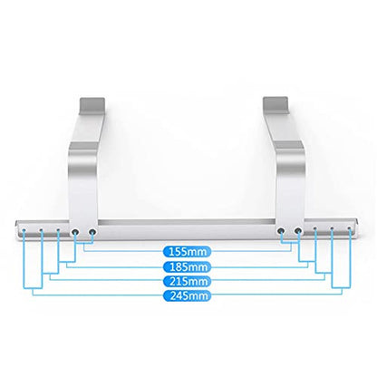 Aluminum Alloy Folding Notebook Laptop Stand 11-17 inch for Non-Slip Cooling Bracket - color: D