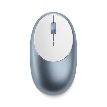 Satechi M1 Wireless Bluetooth Mouse, USB-C Rechargeable, Compact & Portable, for MacBook Air/Pro/Neo, iPad Air/Pro, iPad mini, Mac mini, iMac & Windows - Blue - color: Blue