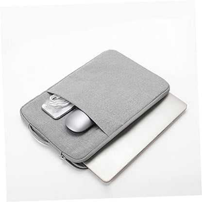 HOMSFOU Laptop Case and Bag for Business and Students Multi-Storage Design for Accessories Stylish Notebook Carrier
