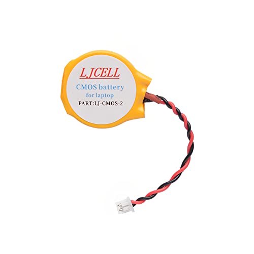 Cmos Battery Compatible with Intel Nuc 5PPYH for Ps2 and Ps3 for PlayStation 2 and PlayStation 3 Backup Bios Rtc Cr2032 Battery with 2 Wire Cable and Connector - size: 1-PACK, style: CMOS-CR2032-2