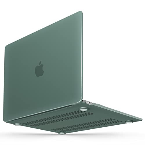 IBENZER Compatible with MacBook 12 Inch Case, Hard Shell Case Cover for Mac 12’’ with Retina Display Model A1534 2020 2019 2018 2017 2016 2015, Midnight Green, MM12MTGN - color: Midnight Green