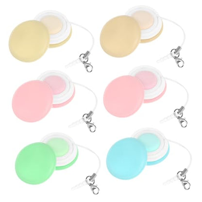 GANAZONO 6Pcs Macaron Wiping Cloths for Mobile Screens and Eyeglasses Lint Cleaning Cloths Portable and Compact Screen Cleaner for Glasses Phones and Laptops
