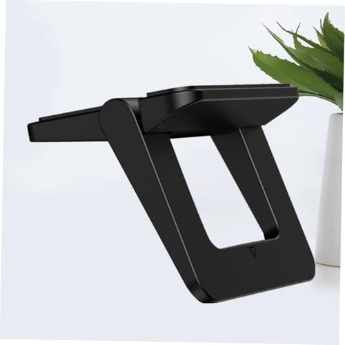 Kichvoe 2pcs Foldable Laptop Stand Desktop Laptop Holder Portable Notebook Support Bracket Black for Travel Work Home