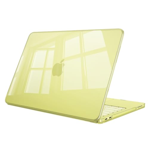 Fintie Case for MacBook Neo 13 Inch A3404 2026, Crystal Citrus | Snap-On Hard Shell Cover, Ultra-Thin, Slim Fit, Lightweight - color: Crystal Citrus