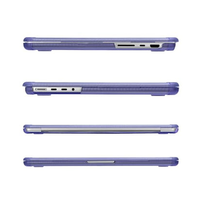 MOSISO Compatible with MacBook Pro 14 inch Case M5 M4 M3 M2 M1 2026-2021 | 3 in 1 Kit Anti-Crack Hard Shell with TPU Bumper, A3427 A3426 A3434 A3112 A3185 A3401 A2918 A2992 A2779 A2442, Lavender Gray - color: Lavender Gray