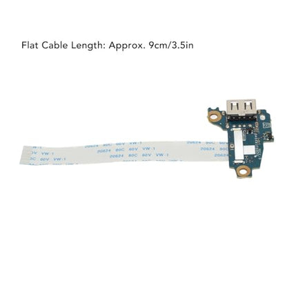 Laptop USB Interface Board for ProBook 450 G6 DA0X8JTB8D0 with Flat Cable GPU Extension Cable PCIE Extension for Replacement
