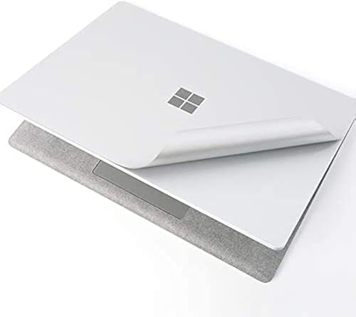 XSKN Pure Color Full Body Bubble Free Computer Vinyl Decal Sticker Cover Protective Skin for Microsoft Surface Laptop 1 2 3 4 5 Model Computer (Surface Laptop 1&2 13.5 inch, Silver) - color: Silver, size: Surface Laptop 1&2 13.5 inch