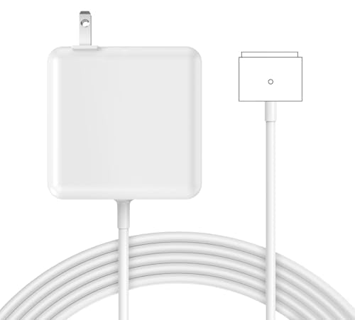 85W Charger for MacBook Pro, 85W Magnetic2 T-Tip Power Adapter Charger Replacement for Mac air 13 Inch Mac Pro 13/15/17 Inch(Between 2012-2017) - size: PA-85W