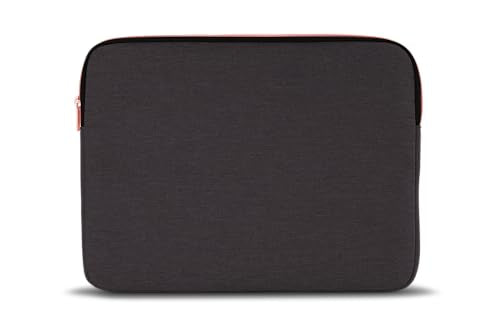 Speck Transfer Pro-Pocket Universal 15-16 Inch Laptop Sleeve with Front Pocket - Durable Protective Case for Laptops and Tablets - Compatible with MacBook Computers - Cloudy Grey/Rose Gold - color: Cloudy Grey/Rose Gold