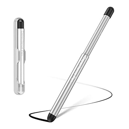 Stylus Pens with Pen Slot for Touch Screens, High Precision Capacitive Universal Stylus for iPad iPhone Tablets Samsung Galaxy All Touch Screen Devices (Transparency) - color: Transparency
