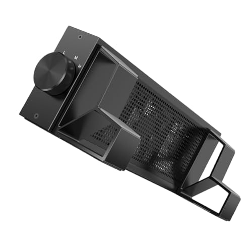 NUOBESTY 1set RGB Laptop Cooling Pad Stand Fan Practical Laptop Accessory for Gaming and Work and Sturdy Design