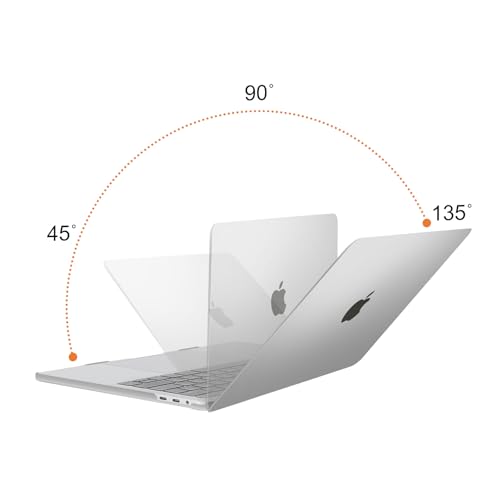 MOSISO Compatible with MacBook Pro 13 inch Case M2 M1, Frost | Plastic Hard Shell Case Cover 2026-2016A2338 A2251 A2289 A2159 A1989 A1708 A1706 with/without Touch Bar - color: Frost