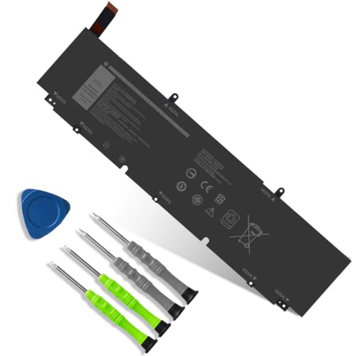 97Wh XG4K6 Battery Replacement for Dell XPS 17 9700 9710 9720 9730 / Precision 5750 5760 5770 Series P92F P92F001 P92F002 P92F003 01RR3 001RR3 F8CPG 0F8CPG 5XJ6R KVPMY 0YY3V KRDHV 11.4V - size: 12.92*3.16*0.35 inch XG4K6
