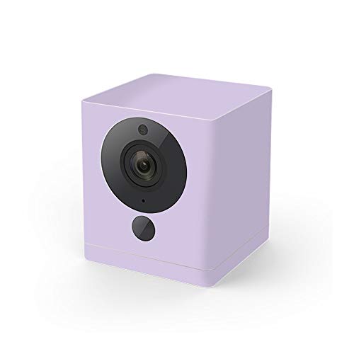 MightySkins Skin Compatible with Wyze Cam V2 - Solid Lilac | Protective, Durable, and Unique Vinyl Decal wrap Cover | Easy to Apply, Remove, and Change Styles | Made in The USA - color: Lilac