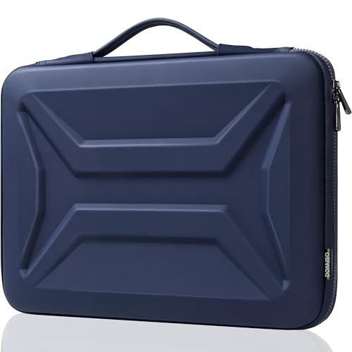 DOMISO 18 Inch Laptop Hard Case, Waterproof Shockproof Hard Shell Protective Laptop Sleeve with Handle for 18 Inch ASUS ROG Strix SCAR 18 G18 2025/2024/2023 Gaming Laptop,Navy Blue - color: Navy Blue, size: 18 Inch