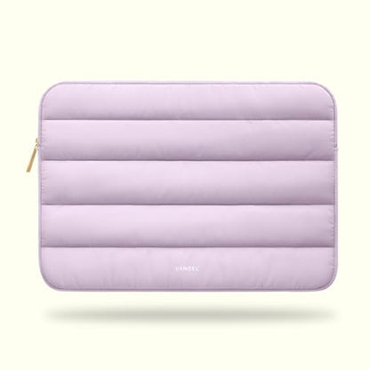 Vandel The Original Puffy Laptop Sleeve Case, 13-14 inch Laptop Sleeve Bag | Compatible with MacBook Air/Pro 13/Pro 14/iPad Pro 12.9, HP Dell ASUS Computer Case Bag Cover, Stylish Aesthetic Design - color: g. Lilac, size: 13-14 Inch