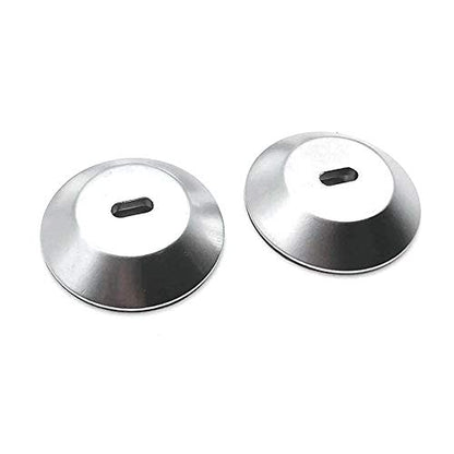 Adhesive Security Plate with Slot for Cables to Laptops, Tablets, Monitors and Other Devices (Silver)