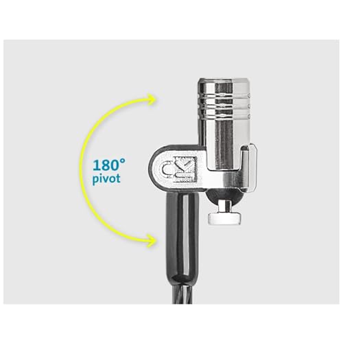 Kensington MicroSaver 2.0 Portable Keyed Cable Lock for Laptops & Other Devices (K64423WW)