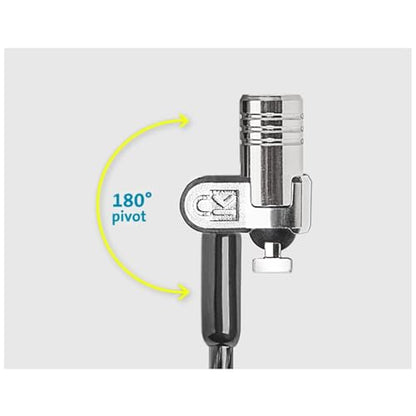 Kensington MicroSaver 2.0 Portable Keyed Cable Lock for Laptops & Other Devices (K64423WW)