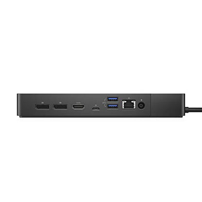 Dell Docking Station WD19S 180W, USB-C, USB 3.2 Gen 2 Type-C, Dual DisplayPort 1.4, HDMI 2.0, Gigabit Ethernet, Black
