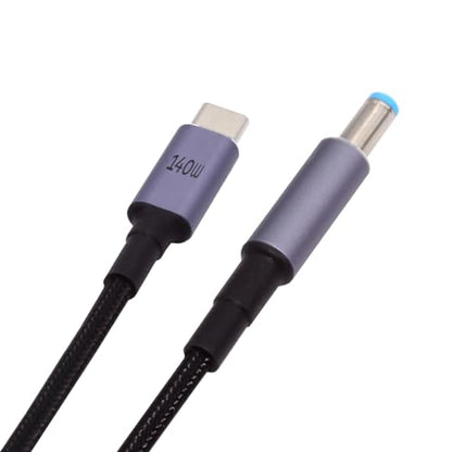 Type C USB-C Input to 20V DC 5.5 * 2.1mm Output Power 100W 135W 140W 65W PD Charge Cable for Laptop - style: 140W DC5.5X2.1MM