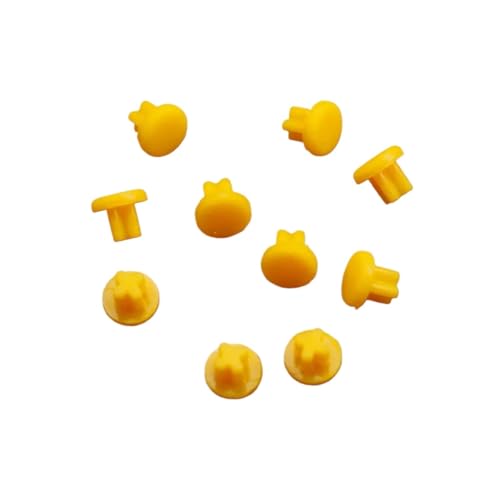 500pcs 3.5mm Silicone Headphone Jack Hole Dust Plug Audio Microphone Interface Stopper Cap Laptop Computer Anti Cover(Orange) - color: Orange