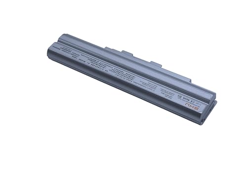 GHU New Battery 58WH Replacement for VGP-BPS13B VGP-BPS13/Q VGP-BPS13B/Q VGP-BPS21A VGP-BPS13 VGP-BPS13A VGP-BPL13 VGP-BPS13A/B VGP-BPS13B/S VGP-BPS21 Compatible for Vaio VGN-CS VGN-FW VGN-AW - style: 58Wh/(VGP-BPS13 Silver)