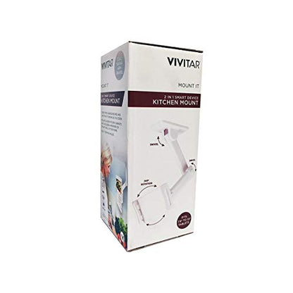 Vivitar Mount It - 2-in-1 Kitchen Mount for Tablets and Smartphones