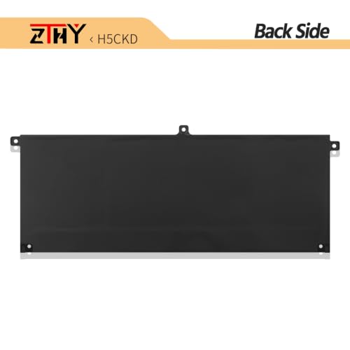 53Wh H5CKD Laptop Battery for Dell Inspiron 5400 5406 7405 7300 7306 7500 | 7506 2-in-1 Silver 5300 5301 5401 5402 5408 5409 5501 5502 5508 5509 Latitude 3410 3510 3120 3140 Vostro 5300 5301 5502 15V - size: 10.04*3.90*0.24 inch H5CKD