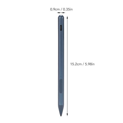 Active Pen, Stylus Pen for Touchscreen Laptop with 4096 Pressure Levels, Rechargeable Digital for Drawing and Writing with Palm Rejection (Blue) - color: Blue