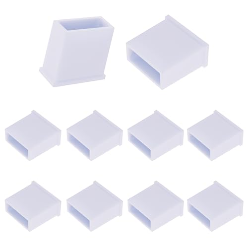10 Pcs Usb2.0 Anti-dust Cap, Protector Cover, Transparent PE | Anti-dust Port Plug Cover Cap, Transparent PE Protector for Computers Monitor Tv Router, Dust Prevention for Ports - color: Transparent, size: USB2.0