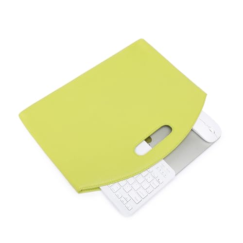 Official Document Computer Bag Stylishly Sleek with Multiple Compartments and Easy to Carry Design - color: Grass/Pu
