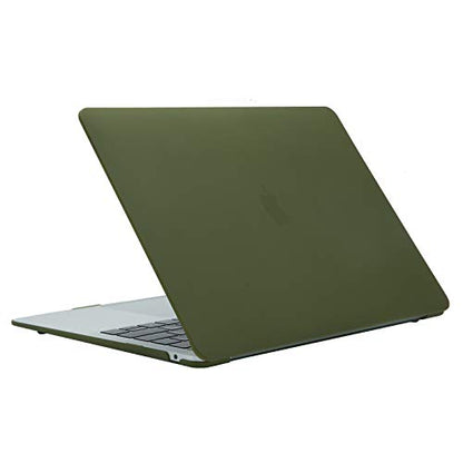 Se7enline for MacBook Pro 13 inch Case M2/M1 2026-2020 A2338,Avocado Green | Hard Shell Laptop Case Washable Keyboard Cover Skin Anti-Scratch Anti-Drop Heat Dissipation Full Port Access Slim Lightweight - color: Avocado Green
