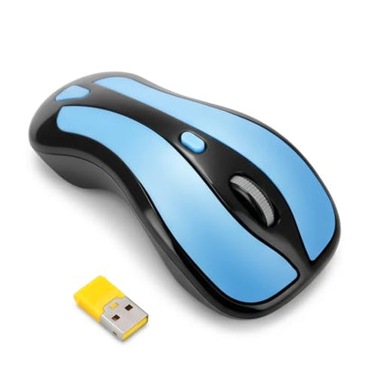 Wireless Optical Air Mouse 2.4G Gyroscope Fly Mouse with USB Nano Receiver, 1600 DPI Dual Mode Presentation Remote for PC Laptop Smart TV Projector