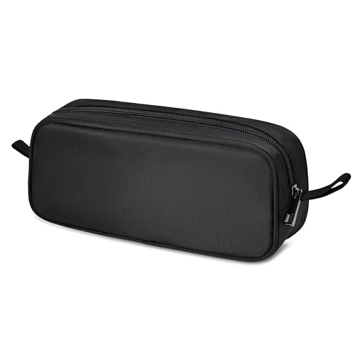 Laptop Chargers Case,Zipper Mesh Electronics Accessories Bag for Laptop Tablet Power/Mouse/Cord/USB Accessories,Black