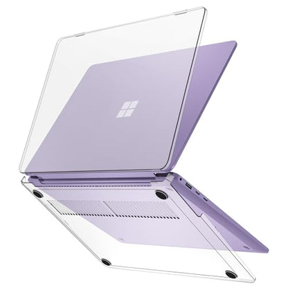 ProCase Protective Case for 13 Inch Surface Laptop 2025 -Crystal Clear | Hard Shell Transparent Cover with Durable and Lightweight Design - color: Crystal