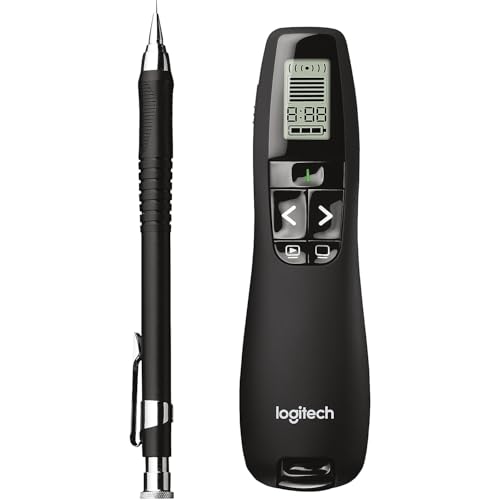 Logitech Professional Presenter R800 with Green Laser Pointer Model 910-001350