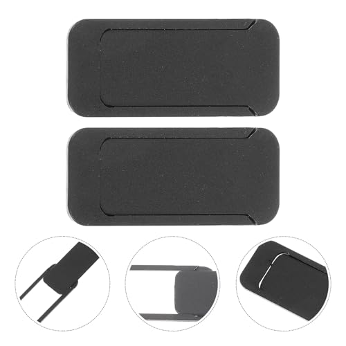 ARTIBETTER Laptop Camera Cover Slide 2 Pack Privacy Webcam Cover with Strong Adhesive for Pc Notebook Ultra-Thin 1.38X0.59In Privacy Slider
