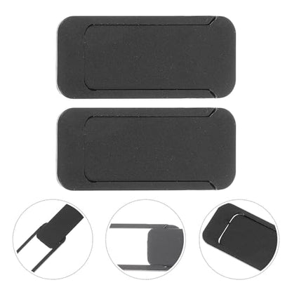 ARTIBETTER Laptop Camera Cover Slide 2 Pack Privacy Webcam Cover with Strong Adhesive for Pc Notebook Ultra-Thin 1.38X0.59In Privacy Slider