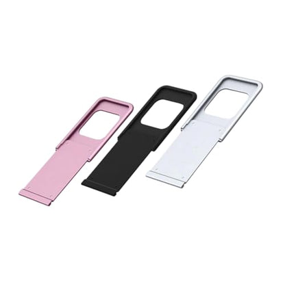 3 Discreet Webcam Privacy | 0.7mm Tool-Less Adhesive Cover Smartphones, Tablets, Laptops | Anti-Peeping Design Camera Privacy Cover Protector Suitable for Laptops Tablets Phones Tool - color: A