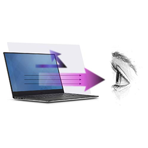 Premium Anti Blue Light and Anti Glare Screen Protector (3 Pack) for 18.5 Inches Widescreen Desktop Monitor. Filter out Blue Light and relieve computer eye strain to help you sleep better - size: 18.5 inch widescreen (16:9)