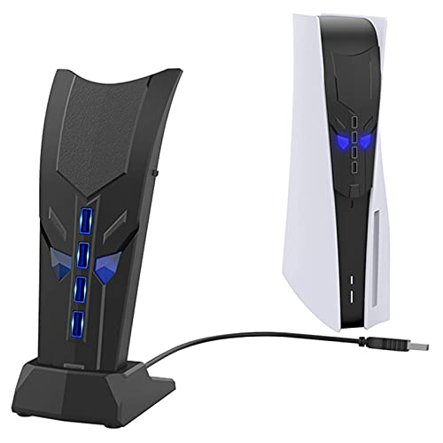 4-Port USB Hub for PS5, High-Speed Splitter Expander Adapter Extension for PS5/PS4/PS3, Xbox One/360, Xbox Series, Switch, PC, Tablet, Mac, Mouse, Keyboard With USB Station