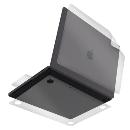 Invisible Matte Full Body Skin for MacBook Pro 16 inch 2026 2025 2024 2023 2022 2021 M5 M4 M3 M2 M1 Premium TPU Anti Scratch Protective Film
