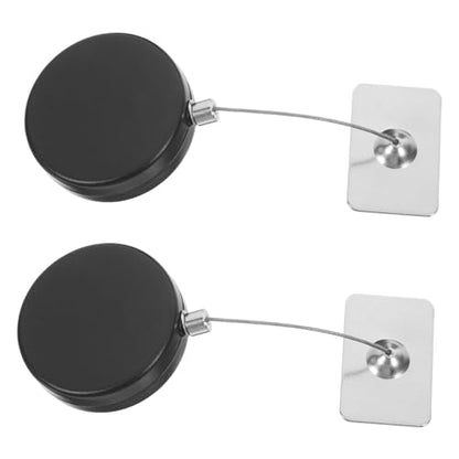 Generic 2pcs Retractable Security Cable Locks Automatic Lock Theft for Tv Laptop
