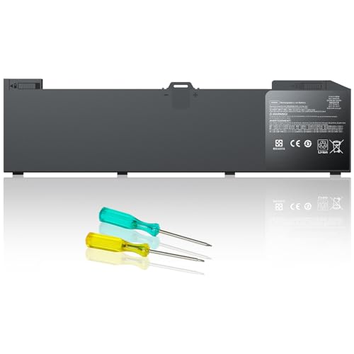 VX04XL Laptop Battery for HP ZBook 15 G5 G6 2YX00AV 2YW99AV 2ZC40EA 2ZC41EA 2ZC54EA 2ZC64EA 3AX02AV 3AX04AV 4ME79AA 4QH14EA 5KY99AV 6TV14EA 6TU91EA Series HSTNN-IB8F HSN-Q13C L06302-1C1 L05766-855 - color: Black012