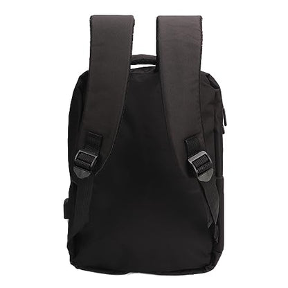 Extra Large Capacity Business Laptop Backpack, Multi Layer Large Capacity Business Laptop Bag with USB Charging Port, Unisex (Black)