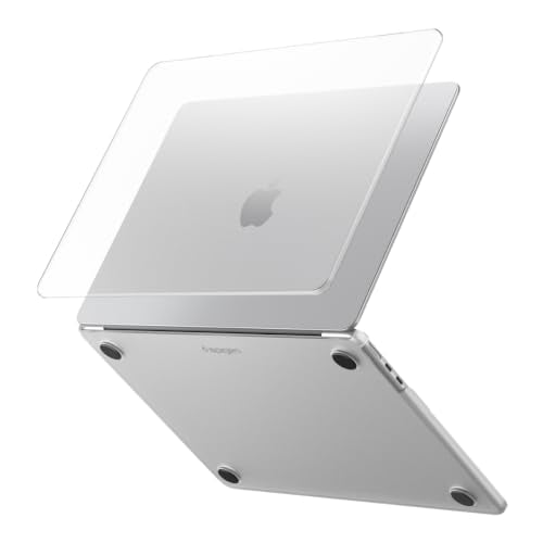 Spigen for MacBook Air 13 inch Case M5 (2026), MacBook Air 13 inch M4/M3/M2 (2025-2022), Air Skin Matte Thin Clear Case Cover, 13.6 inch, A3240, A3113, A2681, Frost Clear - color: Frost Clear, size: MacBook Air 13" M5/M4/M3/M2 (2026-2022)