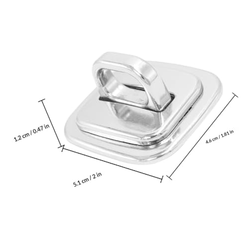 2pcs Laptop Cable Lock Anchor with Fixed Security Plate for Computers, Monitors, Tablets – Anti-Theft External Lock Accessory for Office and Home Use