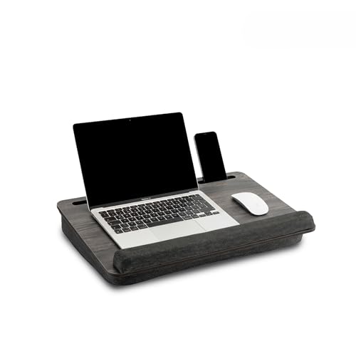 Vigo Wood Laptop Trays LS02X (Cambridge & Black) - color: Cambridge & Black