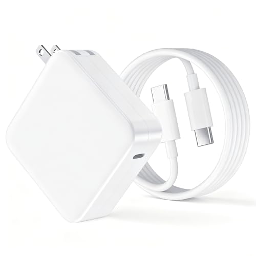 100W 96W USB C Fast Charger Compatible with MacBook Pro/Air 16 15 14 13, M4 M3 M2 M1, iPad Pro/Air and All Type C Device, Mac Book Pro Charger Included Cable